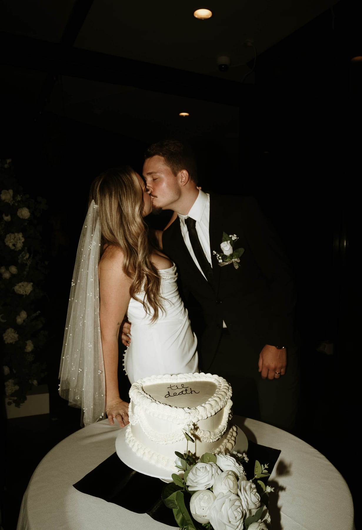 Dylan and Tayoni's Romantic Garden Style Wedding with Cinematic Golf Course Views