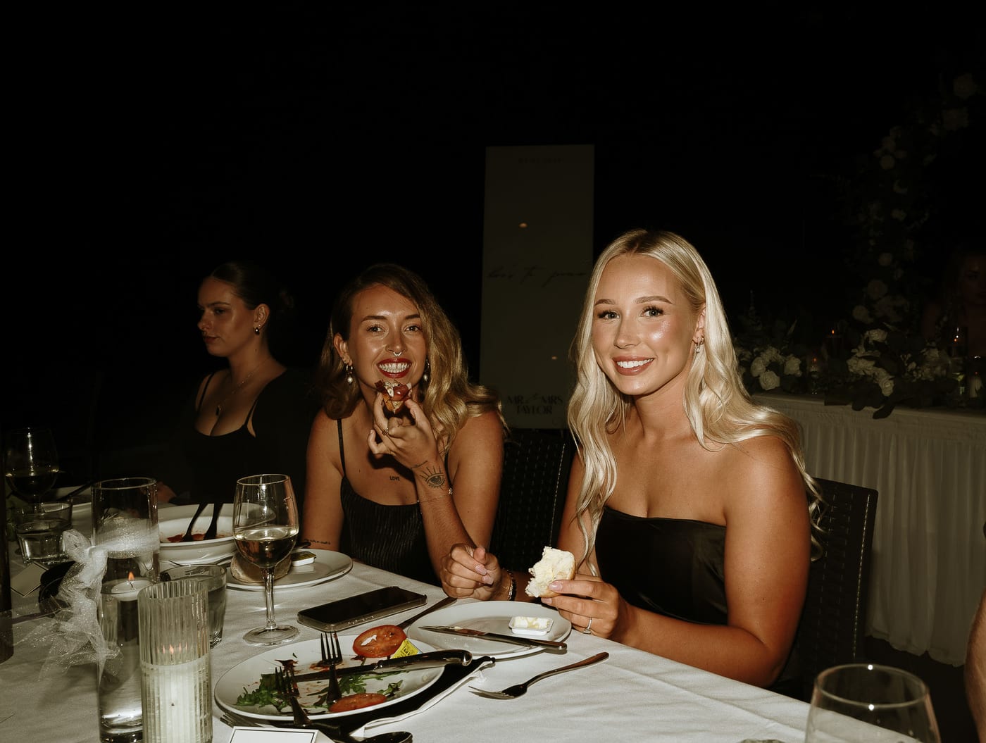 Dylan and Tayoni's Romantic Garden Style Wedding with Cinematic Golf Course Views