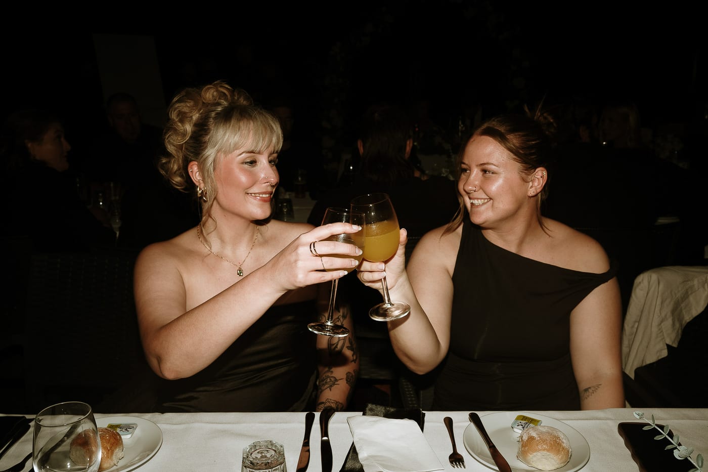 Dylan and Tayoni's Romantic Garden Style Wedding with Cinematic Golf Course Views