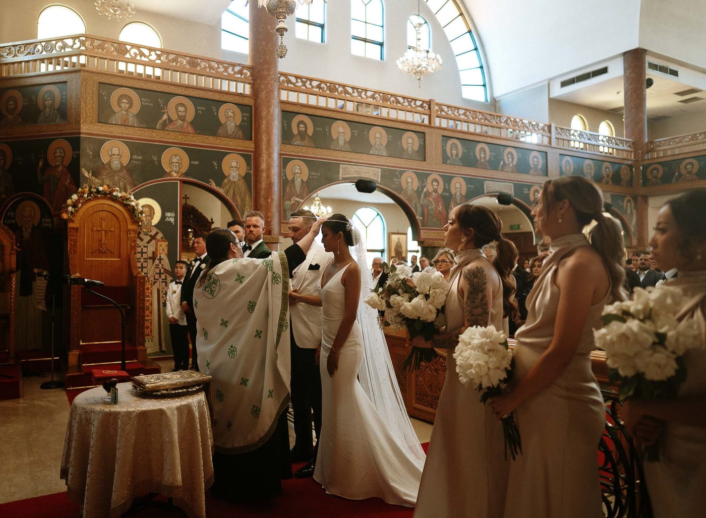 Tim and Nem's Greek Orthodox Church Wedding and Dolton House Celebration in Sydney