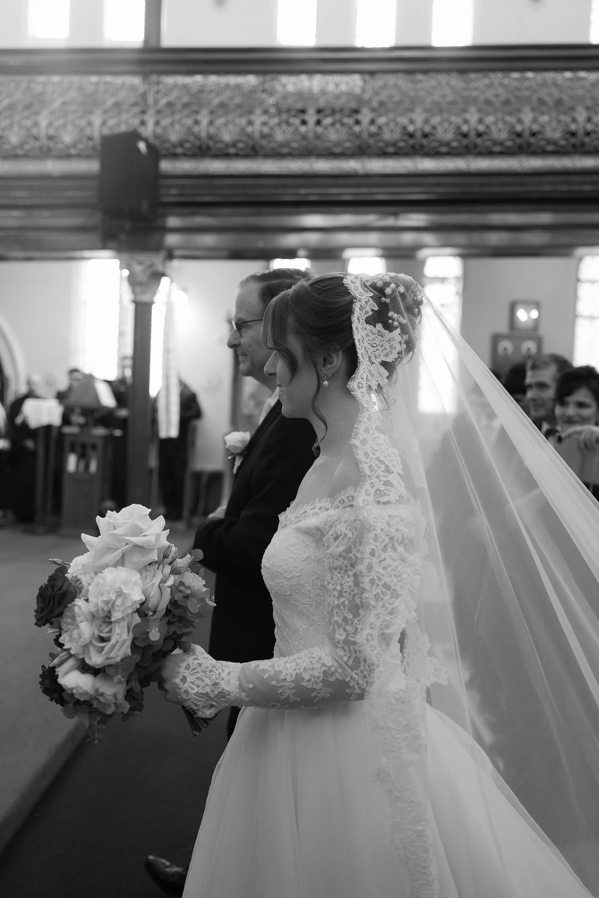 Maria and Harry's Greek Orthodox Wedding from Saint Sophia Church to Royal Botanic Garden Sydney and Queen Victoria Building Reception