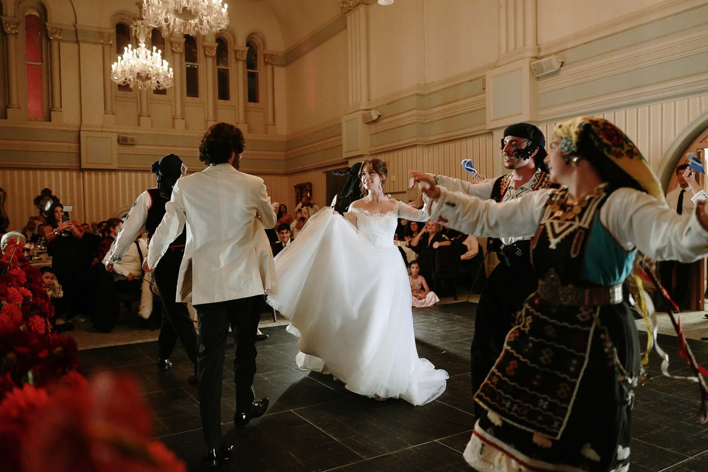 Maria and Harry's Greek Orthodox Wedding from Saint Sophia Church to Royal Botanic Garden Sydney and Queen Victoria Building Reception