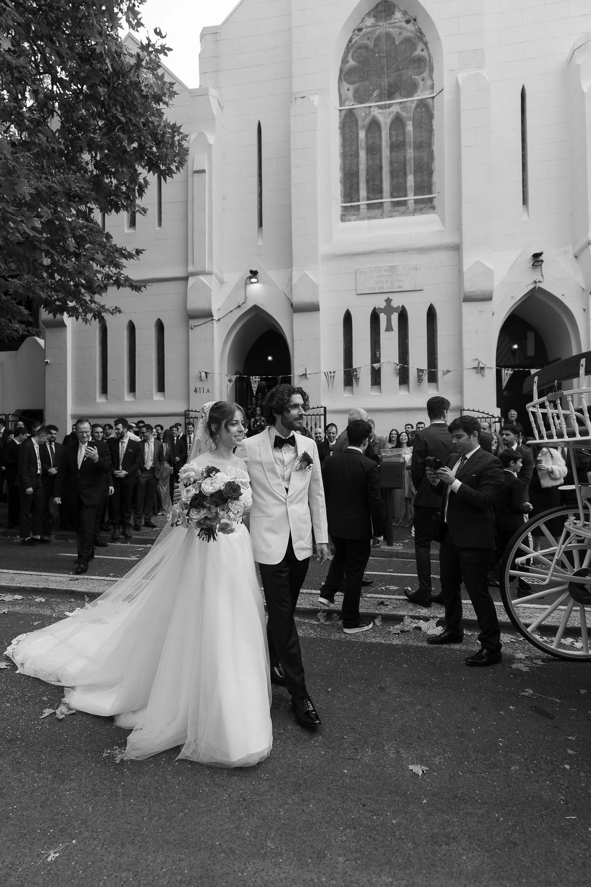 Maria and Harry's Greek Orthodox Wedding from Saint Sophia Church to Royal Botanic Garden Sydney and Queen Victoria Building Reception