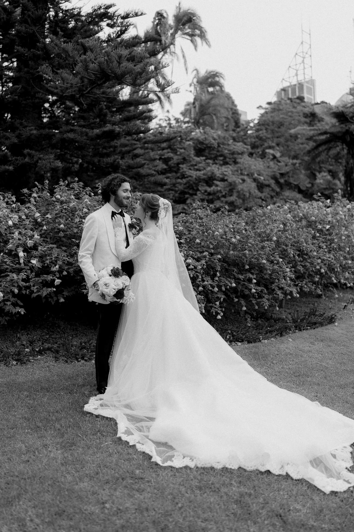 Maria and Harry's Greek Orthodox Wedding from Saint Sophia Church to Royal Botanic Garden Sydney and Queen Victoria Building Reception