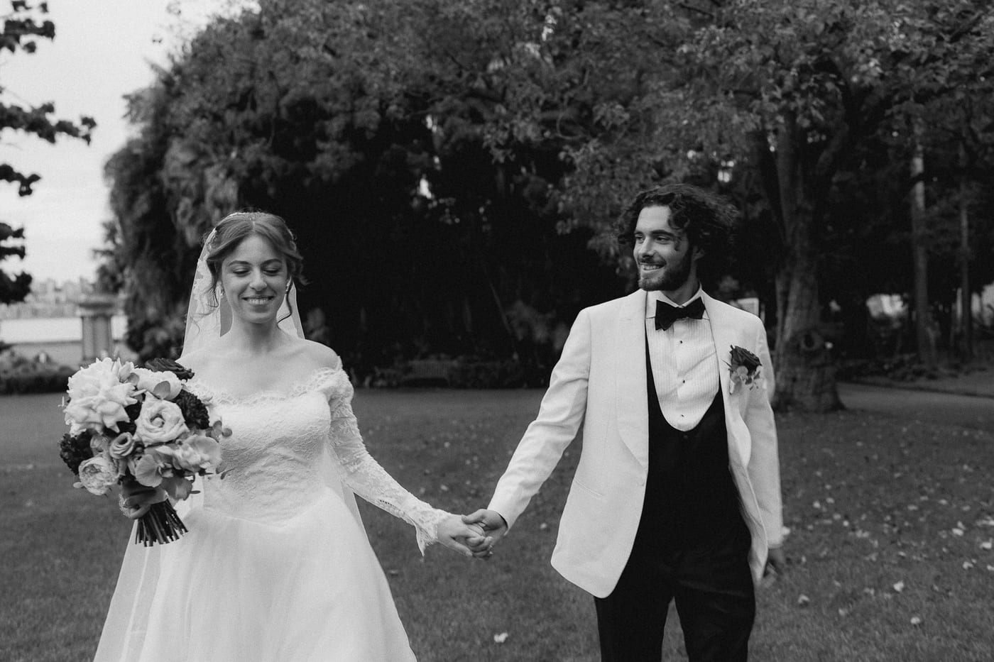 Maria and Harry's Greek Orthodox Wedding from Saint Sophia Church to Royal Botanic Garden Sydney and Queen Victoria Building Reception