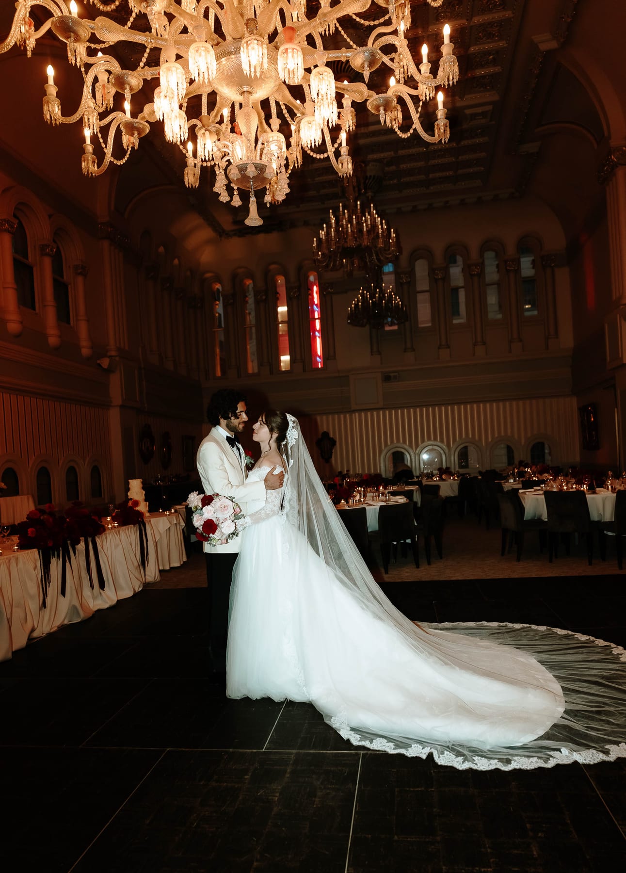 Maria and Harry's Greek Orthodox Wedding from Saint Sophia Church to Royal Botanic Garden Sydney and Queen Victoria Building Reception