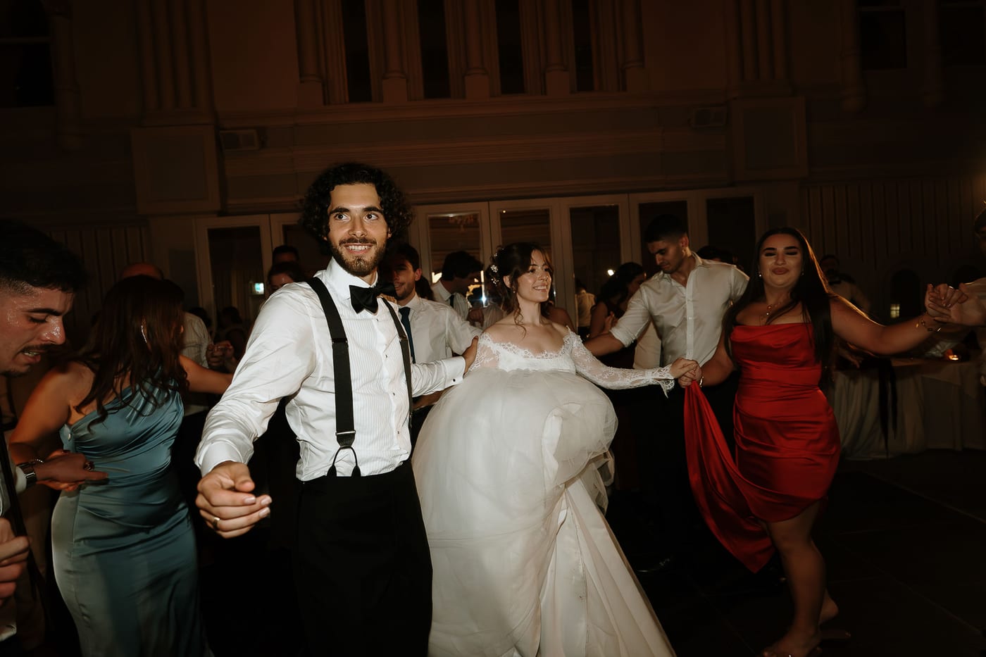 Maria and Harry's Greek Orthodox Wedding from Saint Sophia Church to Royal Botanic Garden Sydney and Queen Victoria Building Reception
