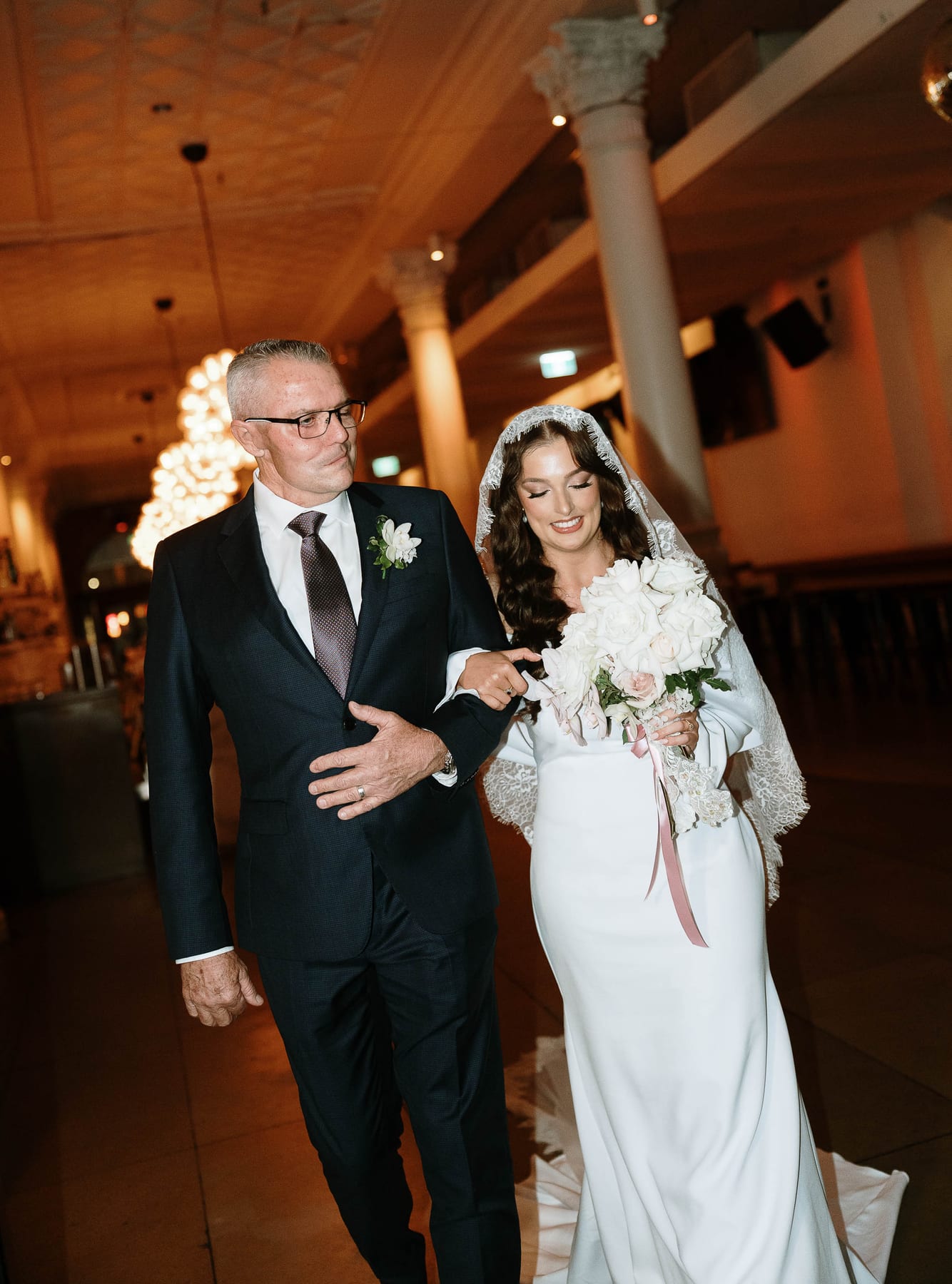 Tom and Naomi's Intimate Merivale Wedding at The Establishment Bar and Ivy Room Sydney