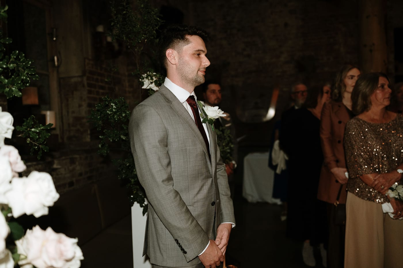 Tom and Naomi's Intimate Merivale Wedding at The Establishment Bar and Ivy Room Sydney