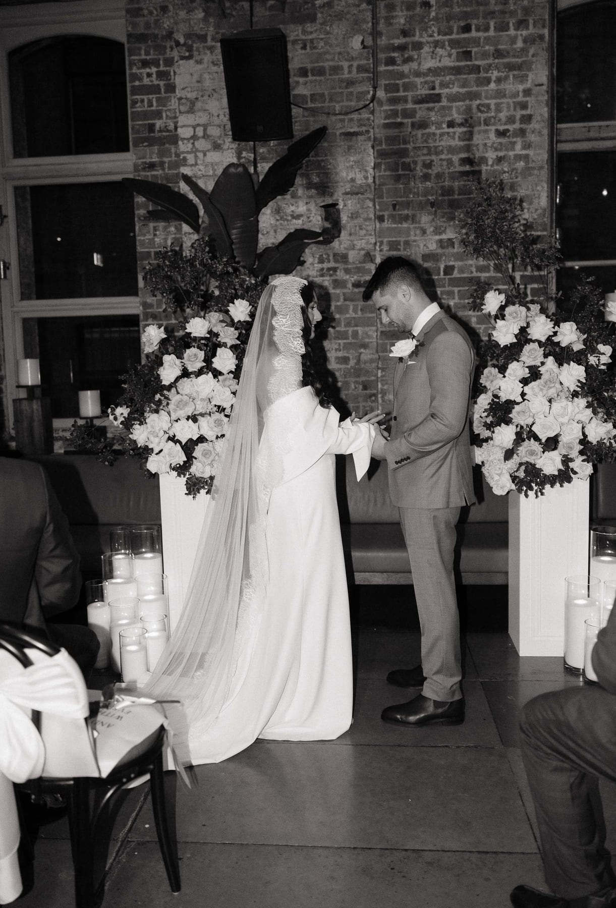 Tom and Naomi's Intimate Merivale Wedding at The Establishment Bar and Ivy Room Sydney