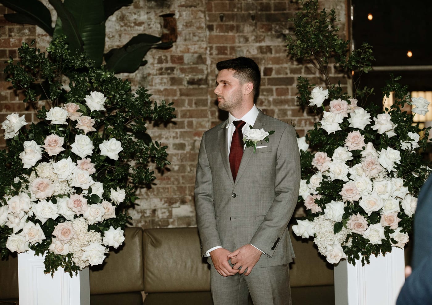 Tom and Naomi's Intimate Merivale Wedding at The Establishment Bar and Ivy Room Sydney