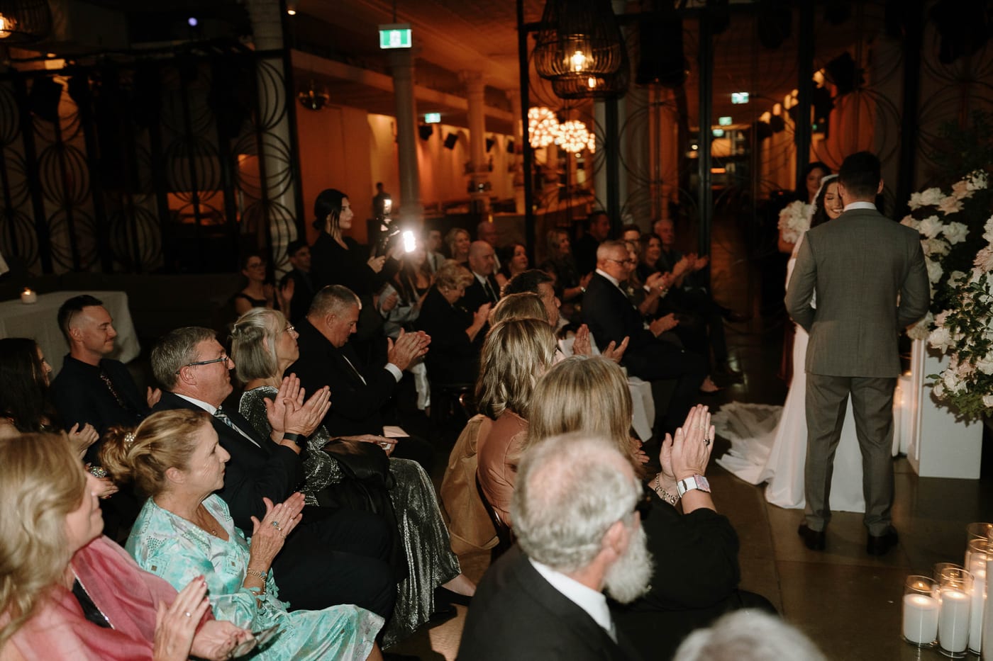 Tom and Naomi's Intimate Merivale Wedding at The Establishment Bar and Ivy Room Sydney