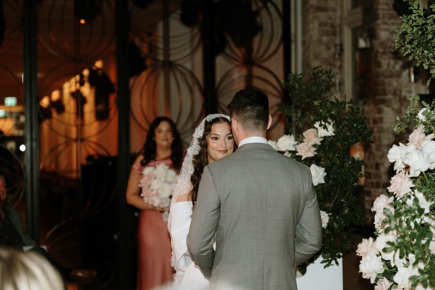 Tom and Naomi's Intimate Merivale Wedding at The Establishment Bar and Ivy Room Sydney