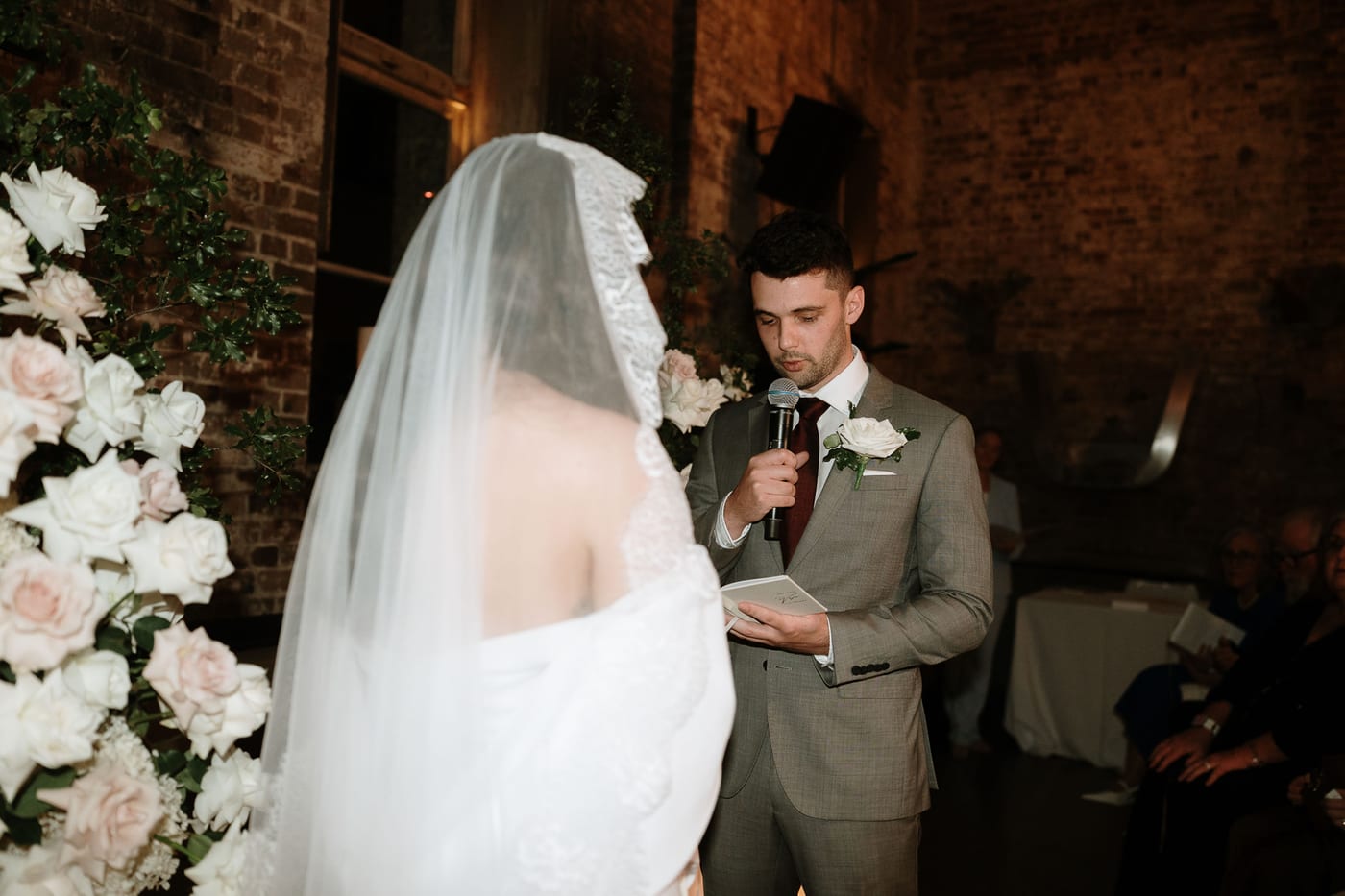 Tom and Naomi's Intimate Merivale Wedding at The Establishment Bar and Ivy Room Sydney