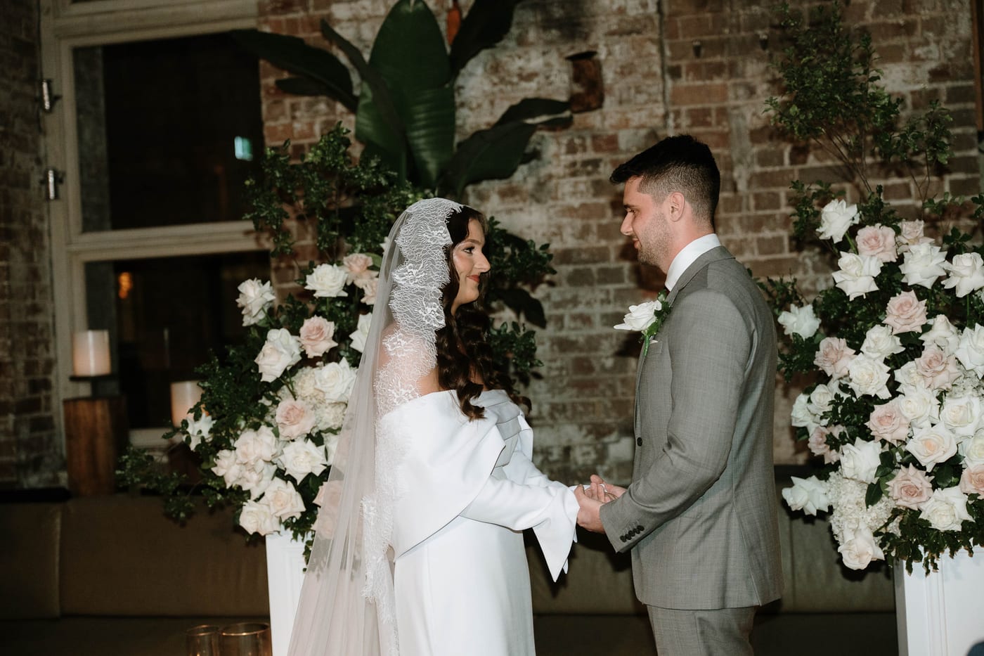 Tom and Naomi's Intimate Merivale Wedding at The Establishment Bar and Ivy Room Sydney