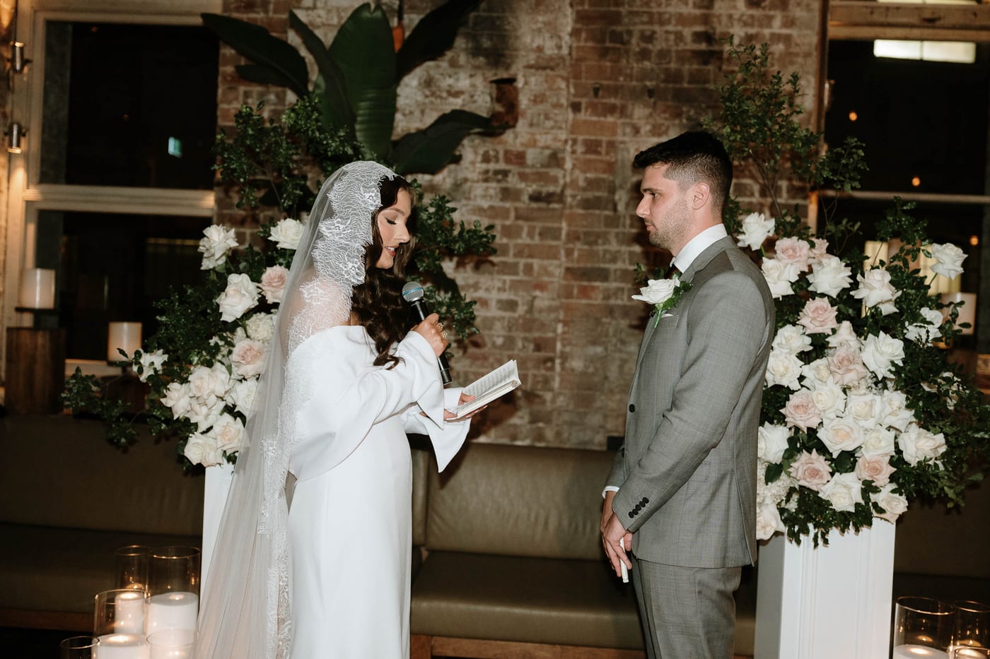 Tom and Naomi's Intimate Merivale Wedding at The Establishment Bar and Ivy Room Sydney