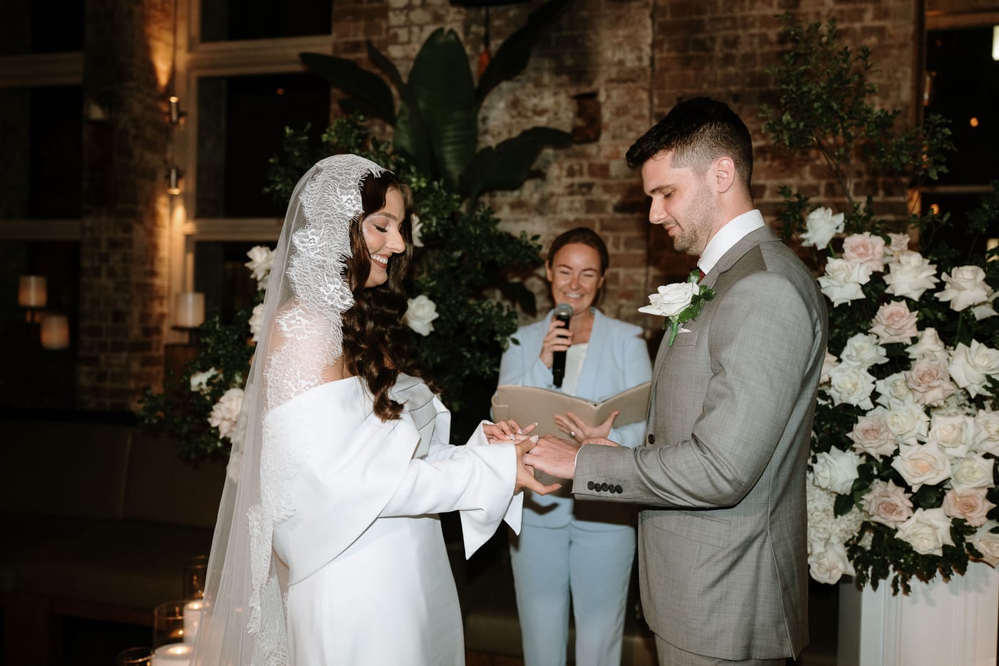 Tom and Naomi's Intimate Merivale Wedding at The Establishment Bar and Ivy Room Sydney