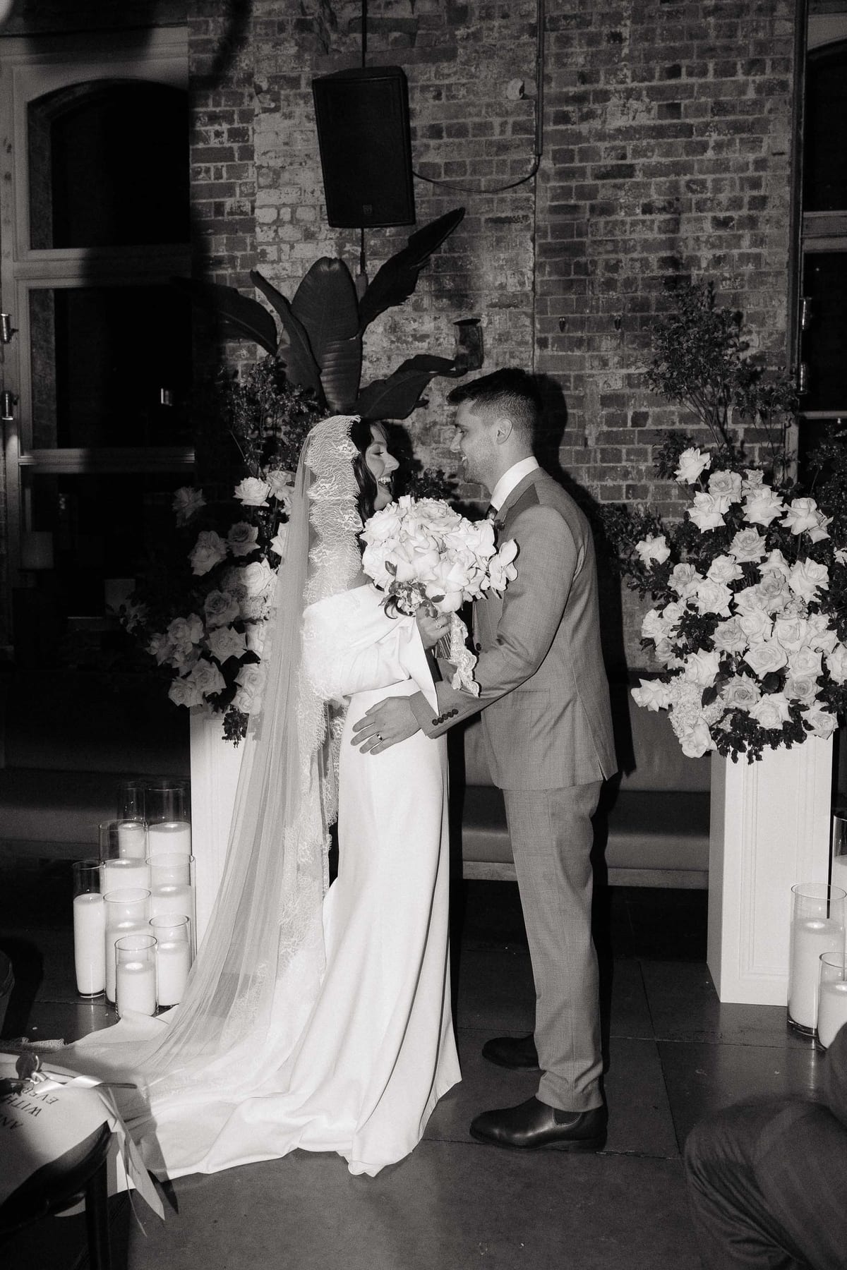 Tom and Naomi's Intimate Merivale Wedding at The Establishment Bar and Ivy Room Sydney
