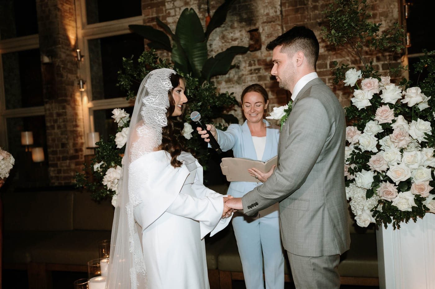 Tom and Naomi's Intimate Merivale Wedding at The Establishment Bar and Ivy Room Sydney