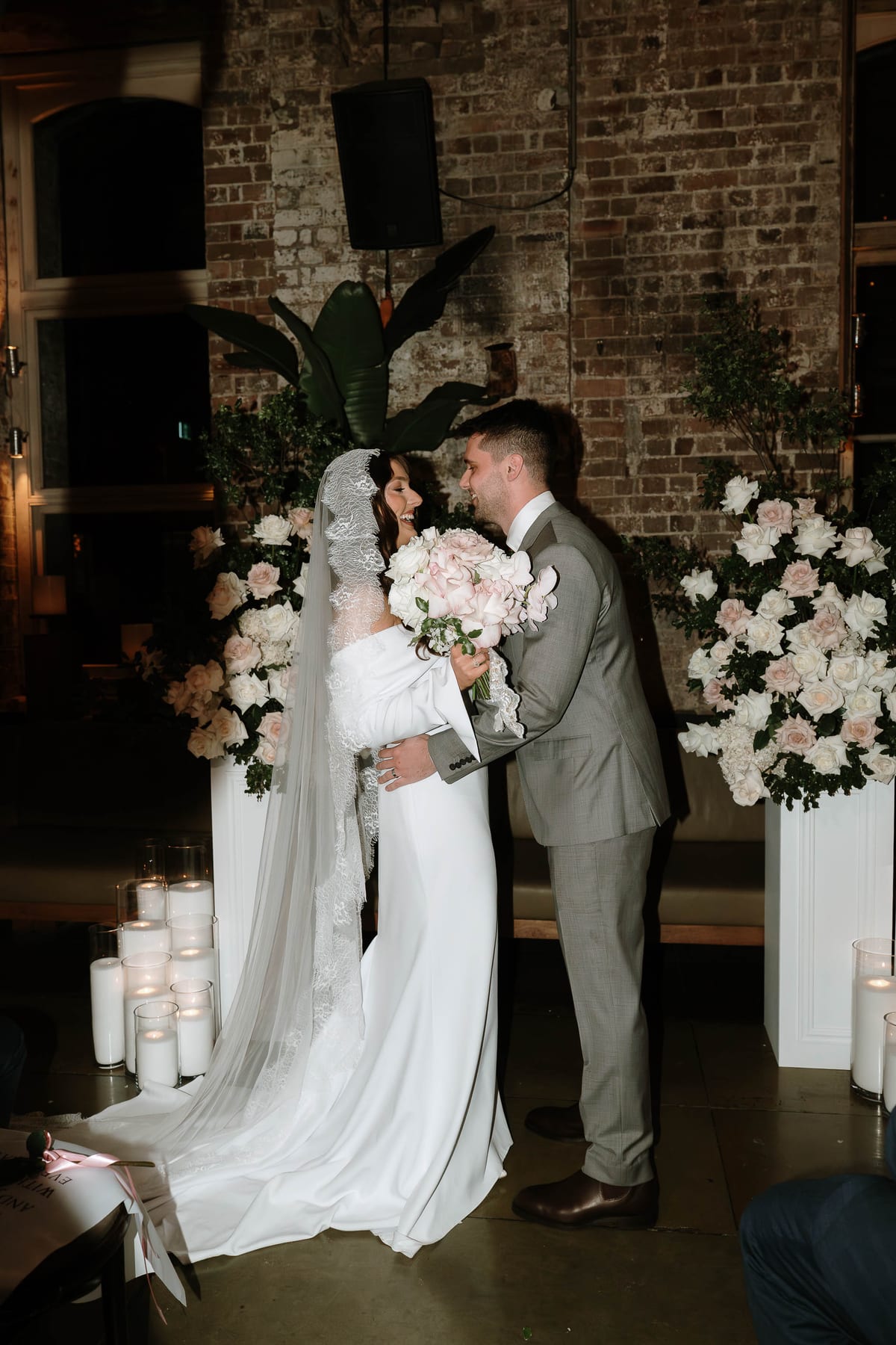 Tom and Naomi's Intimate Merivale Wedding at The Establishment Bar and Ivy Room Sydney
