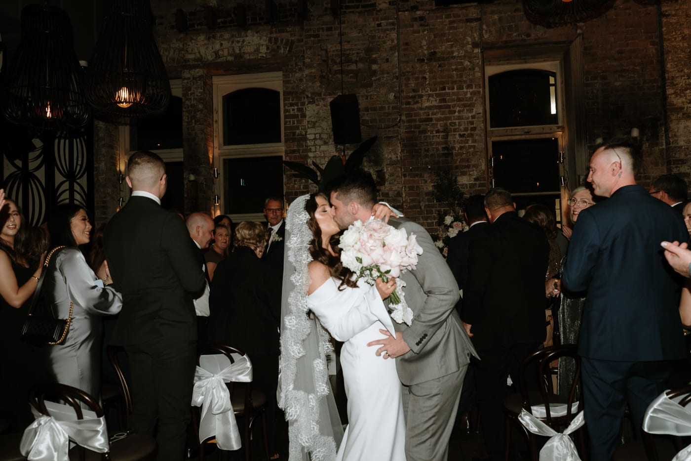 Tom and Naomi's Intimate Merivale Wedding at The Establishment Bar and Ivy Room Sydney