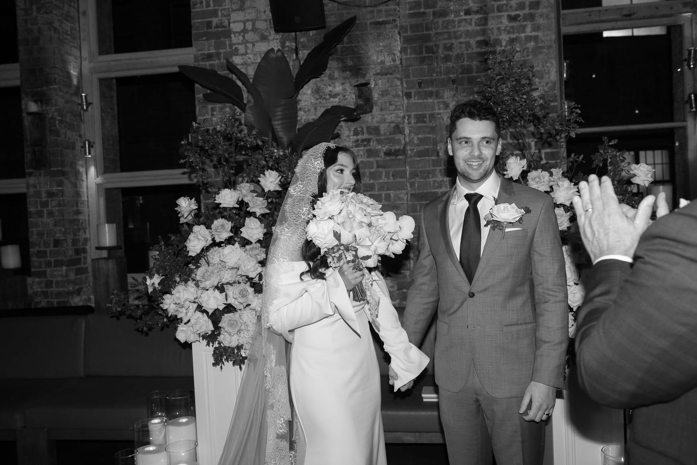 Tom and Naomi's Intimate Merivale Wedding at The Establishment Bar and Ivy Room Sydney