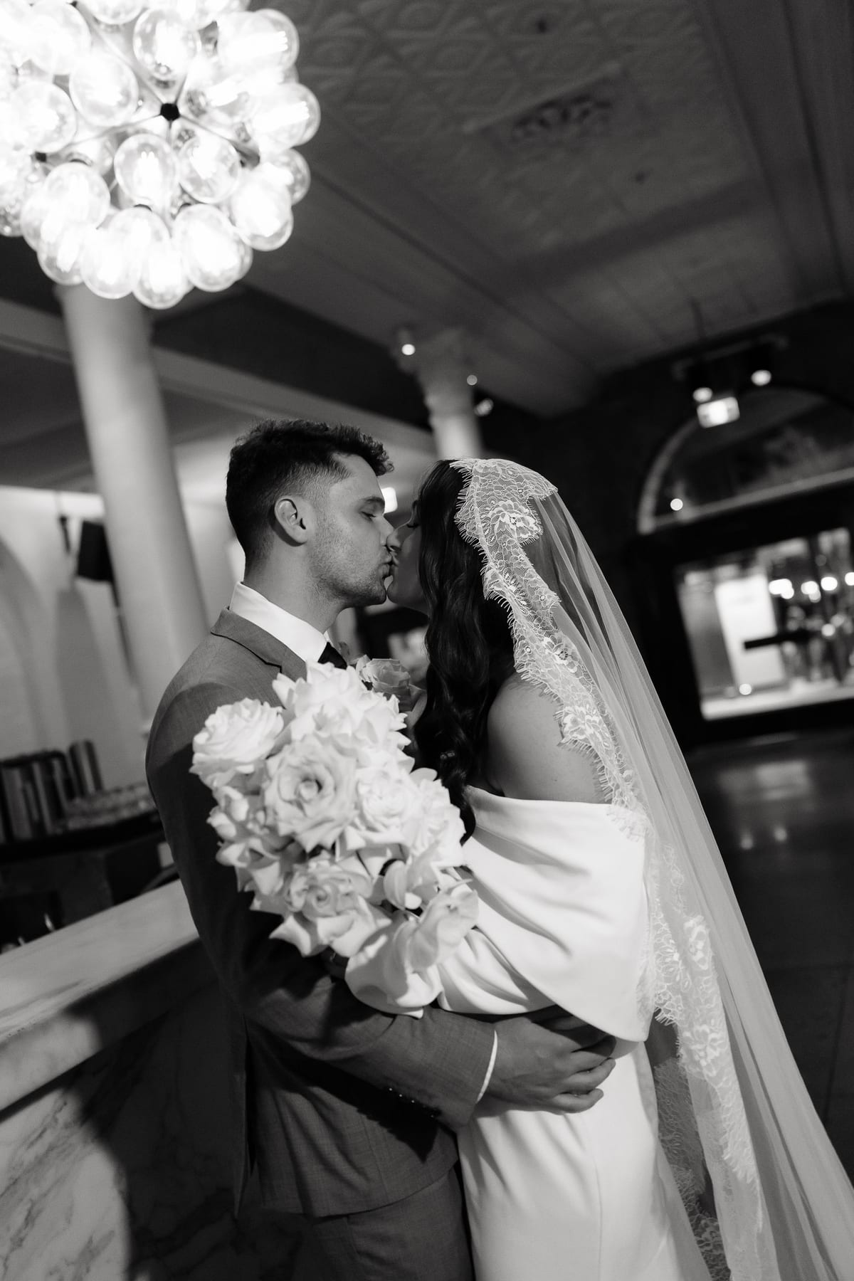 Tom and Naomi's Intimate Merivale Wedding at The Establishment Bar and Ivy Room Sydney