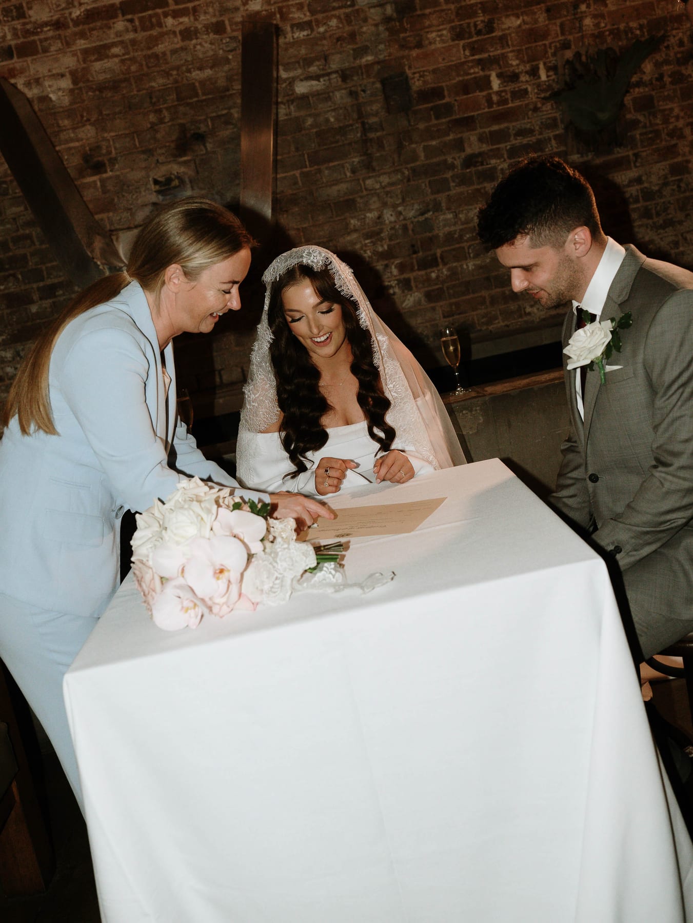 Tom and Naomi's Intimate Merivale Wedding at The Establishment Bar and Ivy Room Sydney