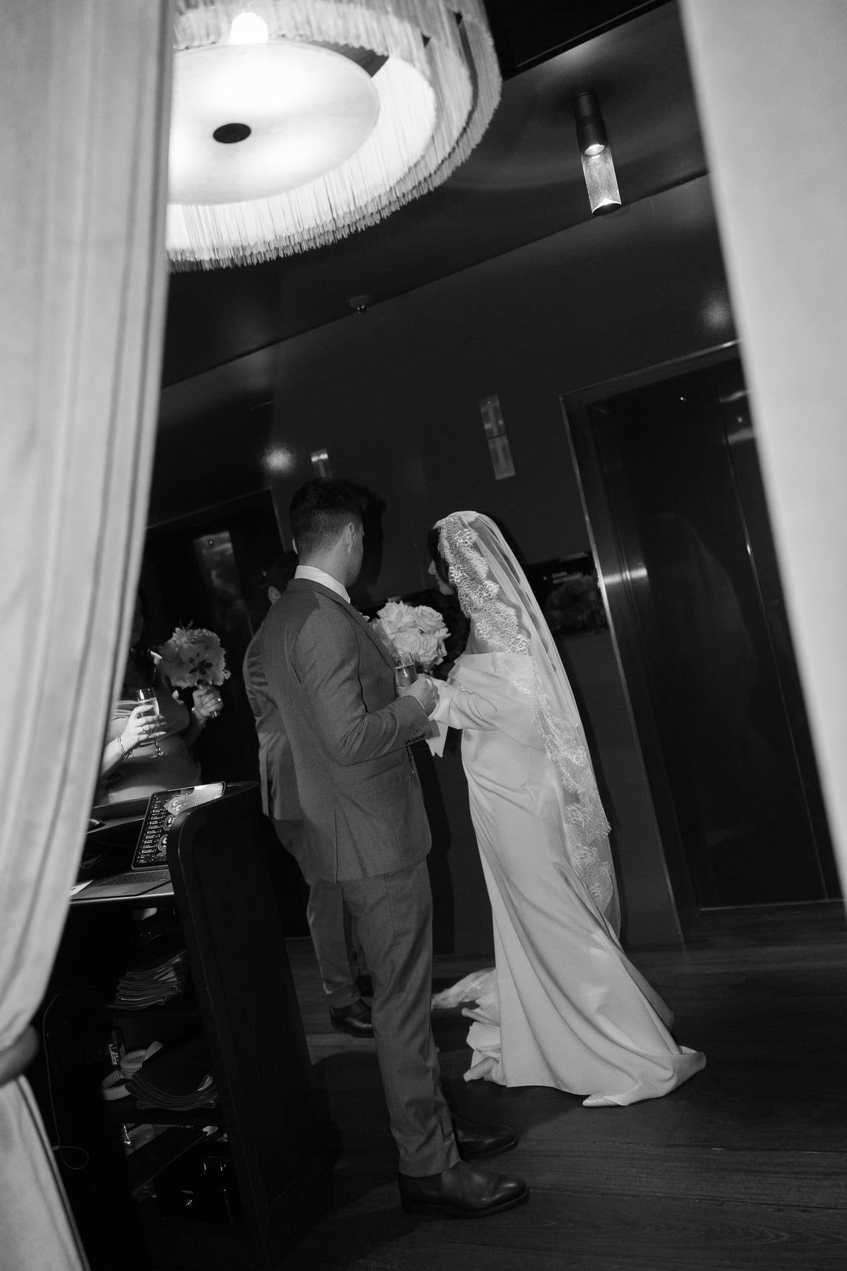 Tom and Naomi's Intimate Merivale Wedding at The Establishment Bar and Ivy Room Sydney