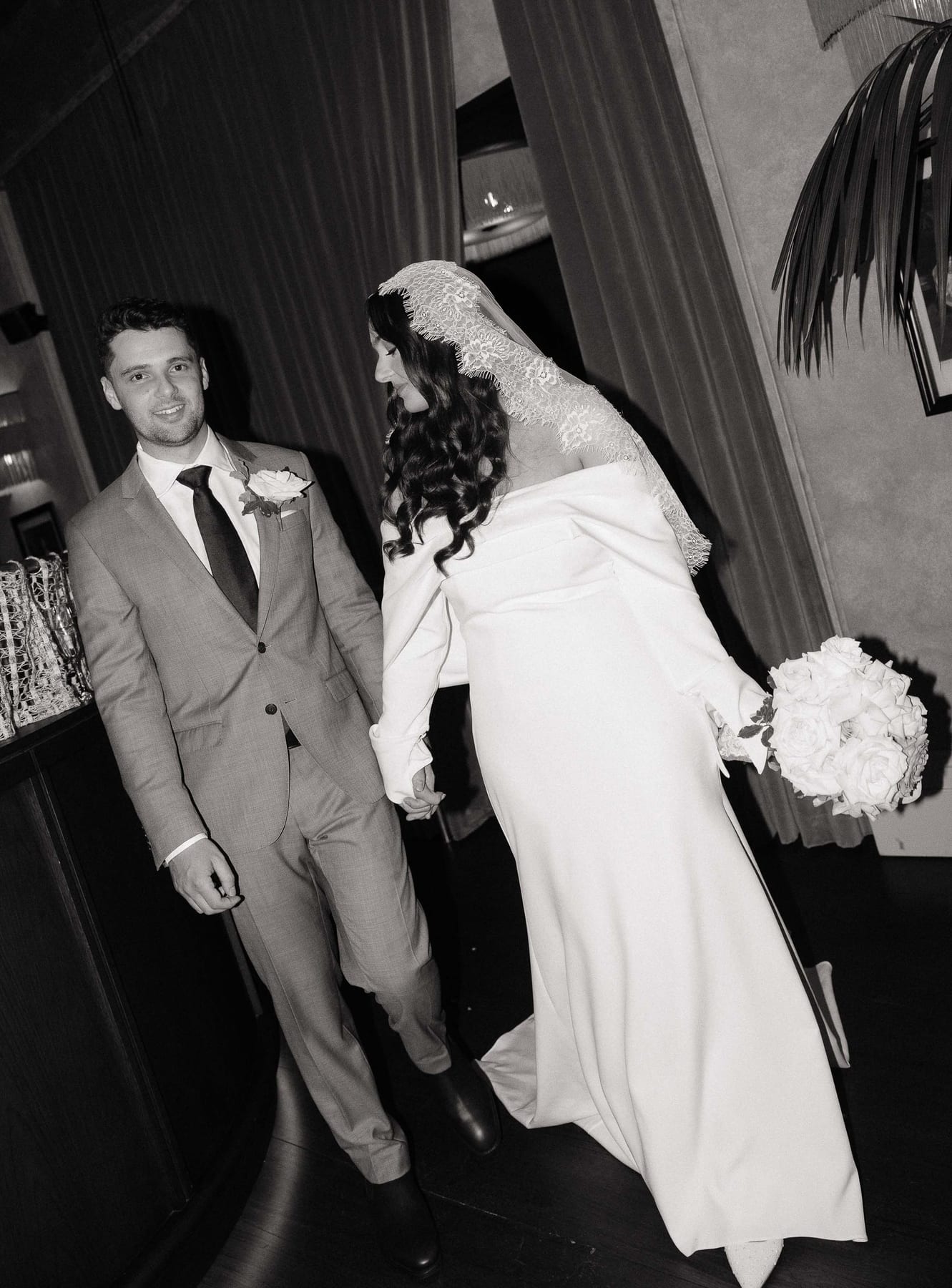 Tom and Naomi's Intimate Merivale Wedding at The Establishment Bar and Ivy Room Sydney