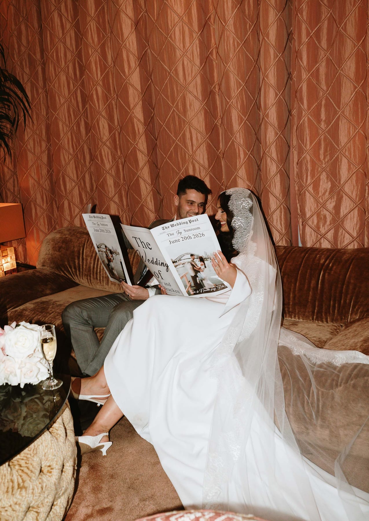 Tom and Naomi's Intimate Merivale Wedding at The Establishment Bar and Ivy Room Sydney