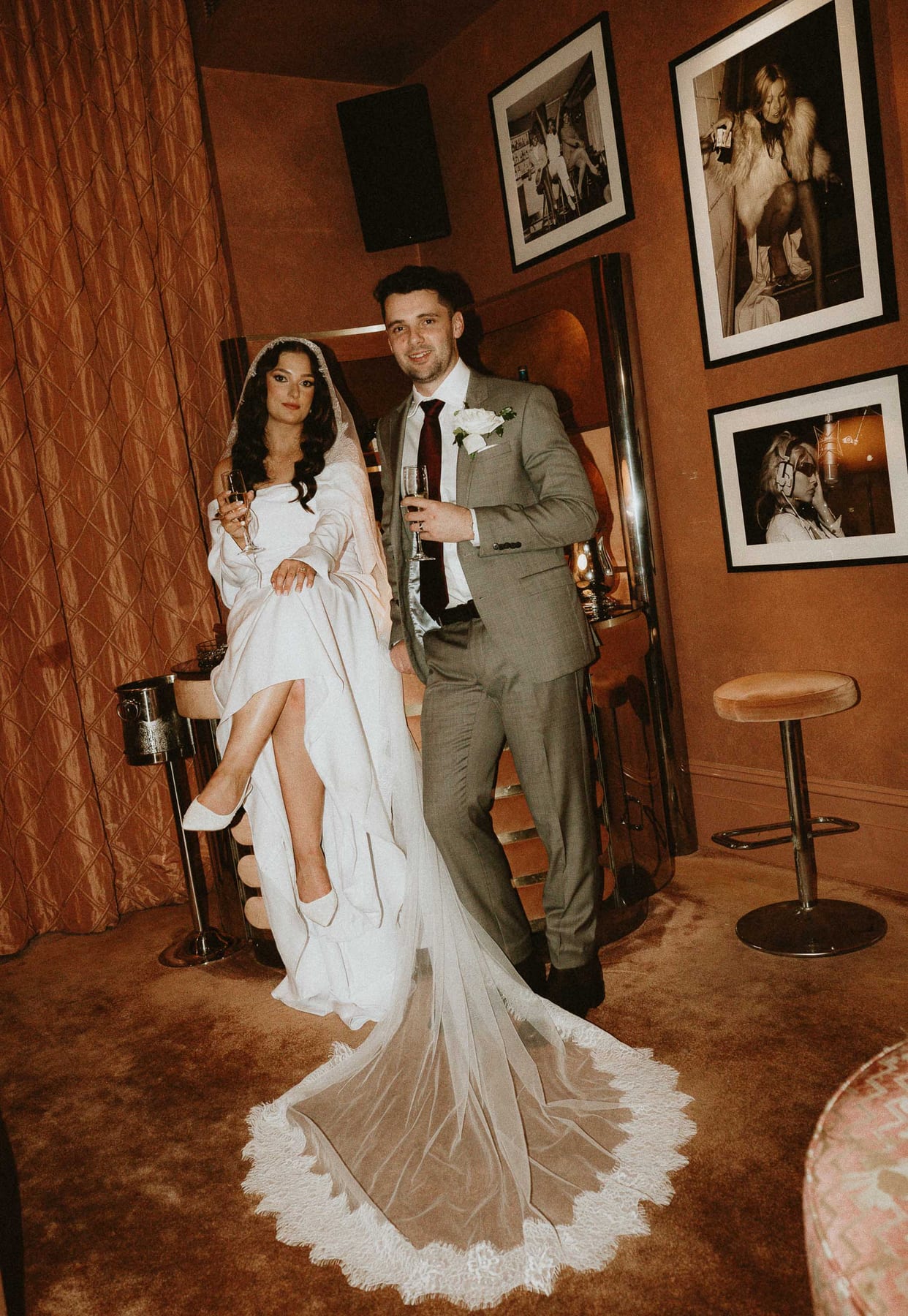 Tom and Naomi's Intimate Merivale Wedding at The Establishment Bar and Ivy Room Sydney