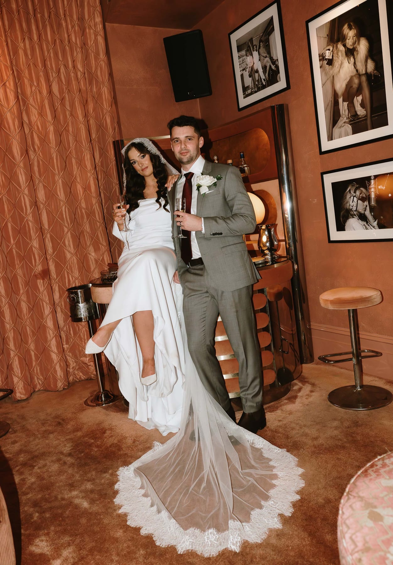 Tom and Naomi's Intimate Merivale Wedding at The Establishment Bar and Ivy Room Sydney
