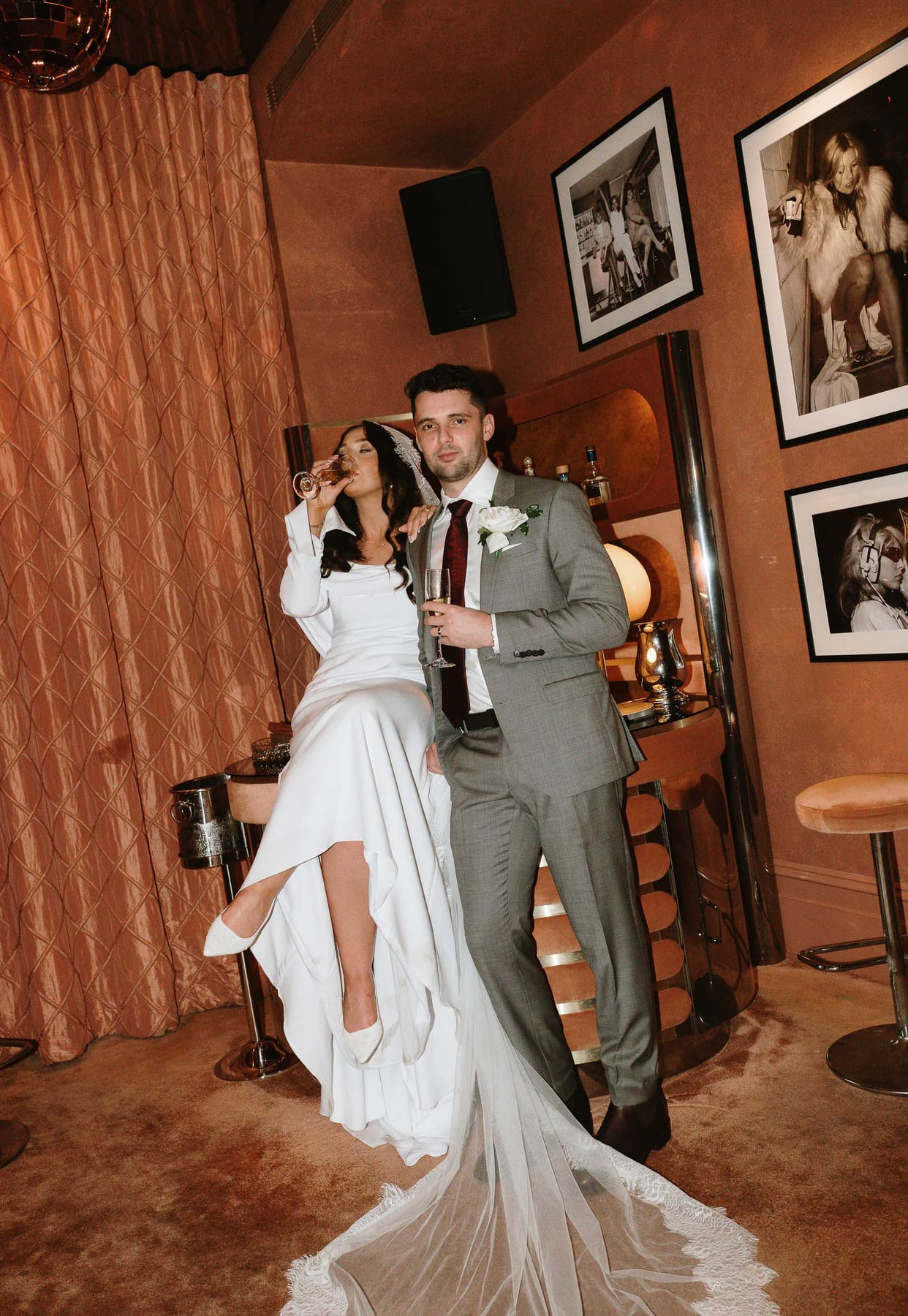 Tom and Naomi's Intimate Merivale Wedding at The Establishment Bar and Ivy Room Sydney