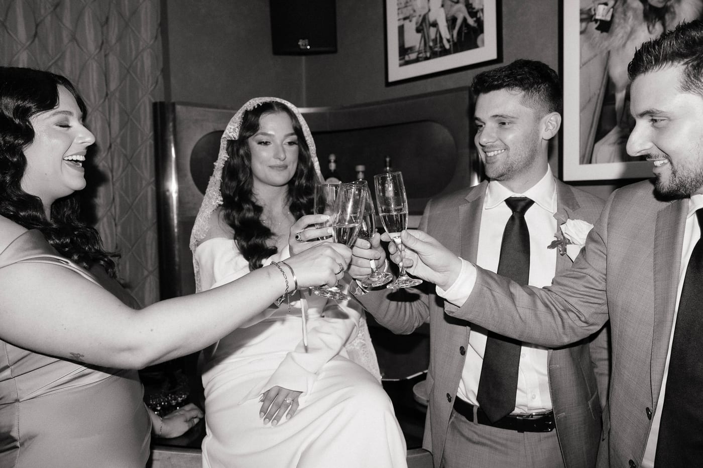 Tom and Naomi's Intimate Merivale Wedding at The Establishment Bar and Ivy Room Sydney