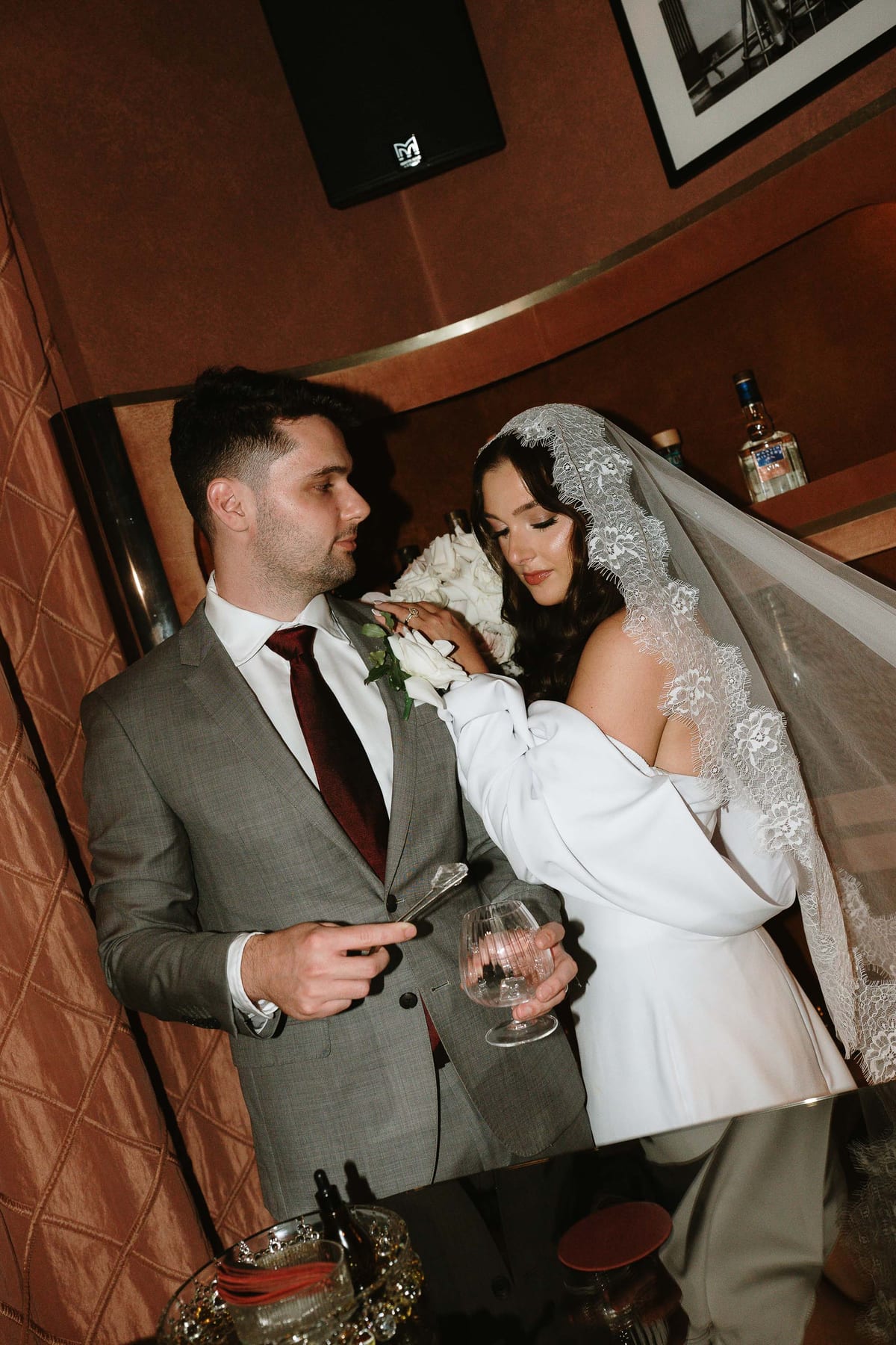 Tom and Naomi's Intimate Merivale Wedding at The Establishment Bar and Ivy Room Sydney