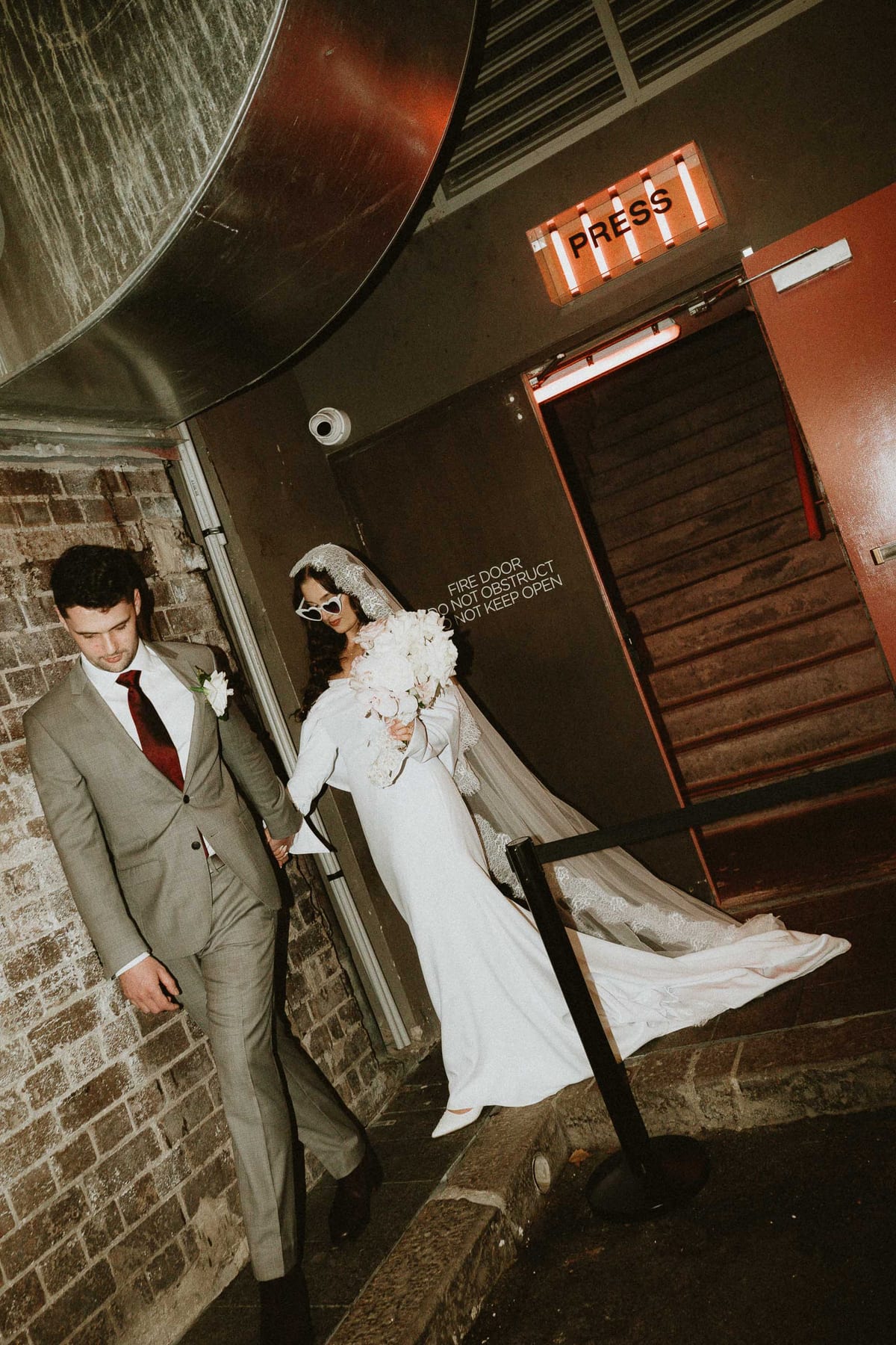 Tom and Naomi's Intimate Merivale Wedding at The Establishment Bar and Ivy Room Sydney