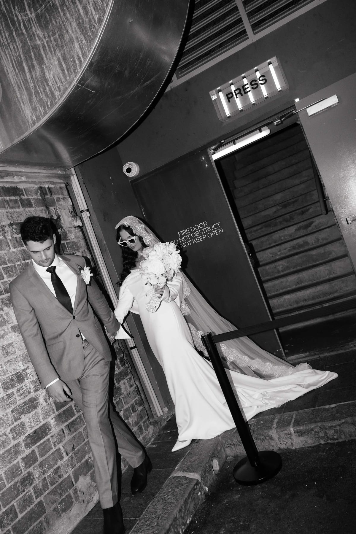 Tom and Naomi's Intimate Merivale Wedding at The Establishment Bar and Ivy Room Sydney