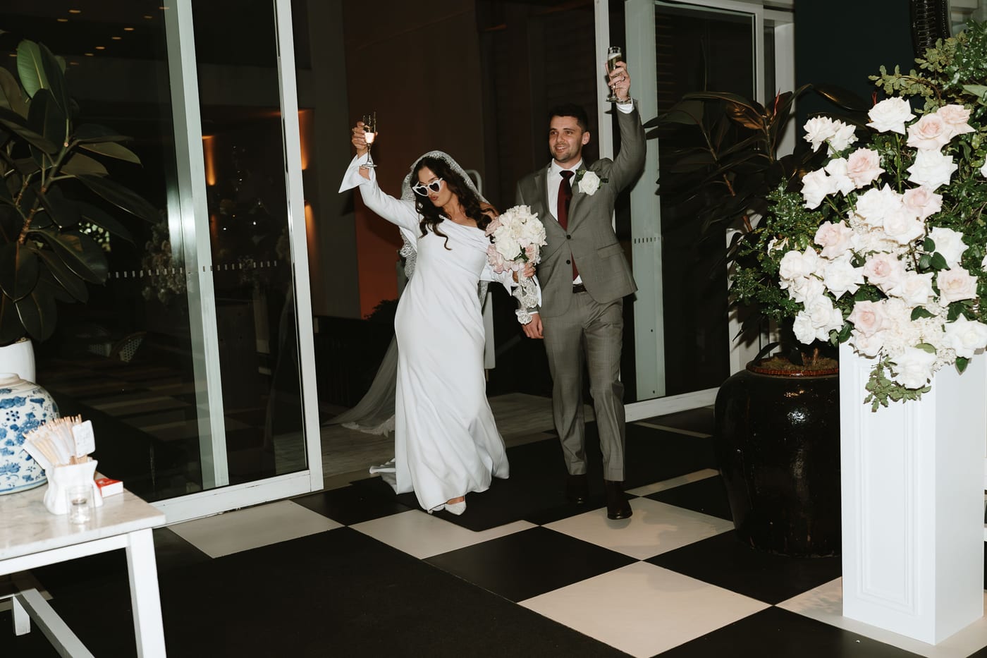 Tom and Naomi's Intimate Merivale Wedding at The Establishment Bar and Ivy Room Sydney