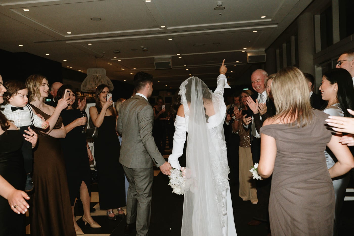 Tom and Naomi's Intimate Merivale Wedding at The Establishment Bar and Ivy Room Sydney