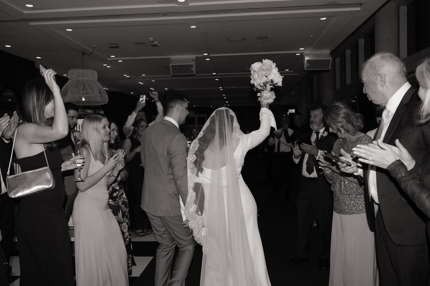 Tom and Naomi's Intimate Merivale Wedding at The Establishment Bar and Ivy Room Sydney
