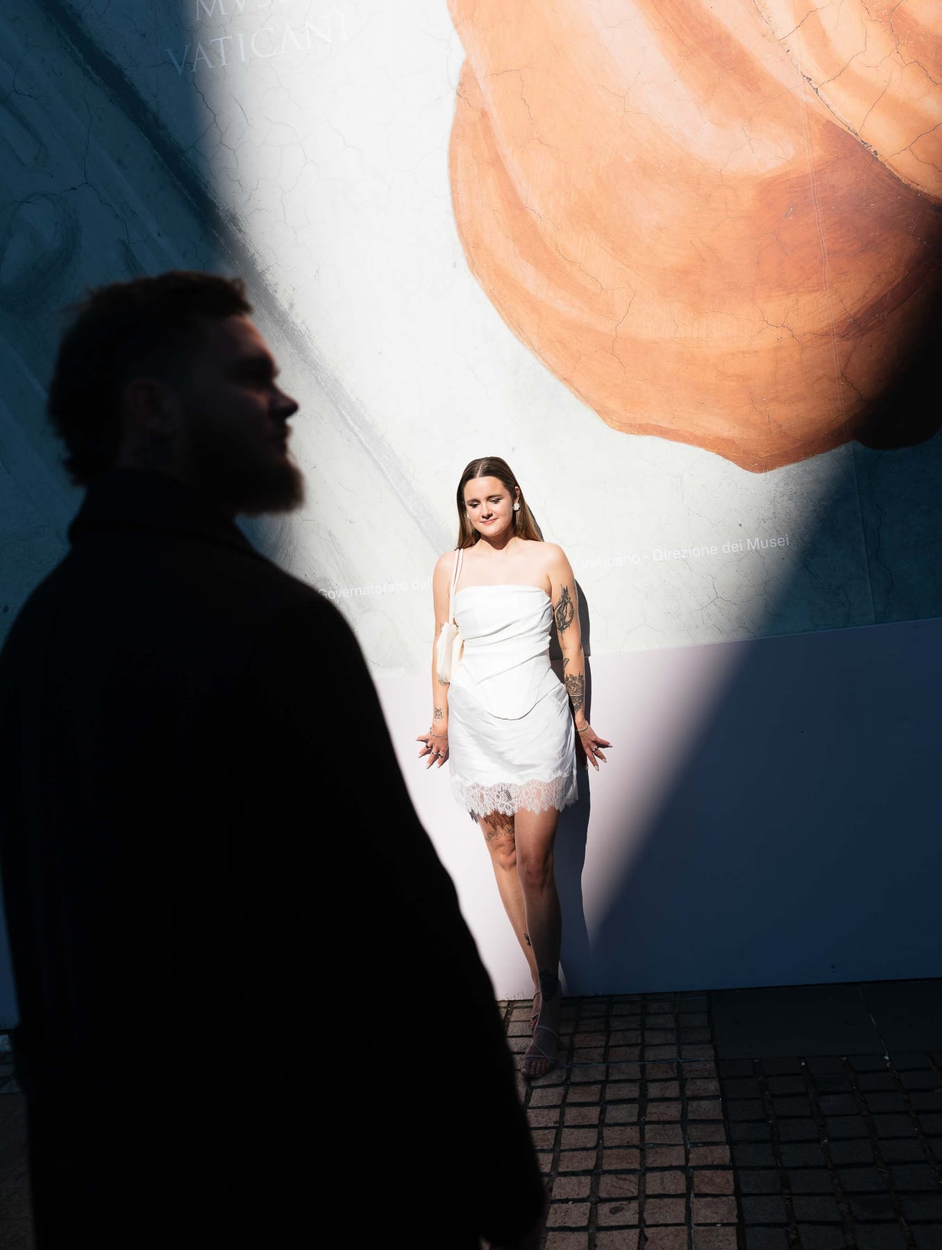 Kaylee and Zach's Pre Wedding Session Across Sydney City from Bambini Restaurant to St Marys Cathedral and Hyde Park