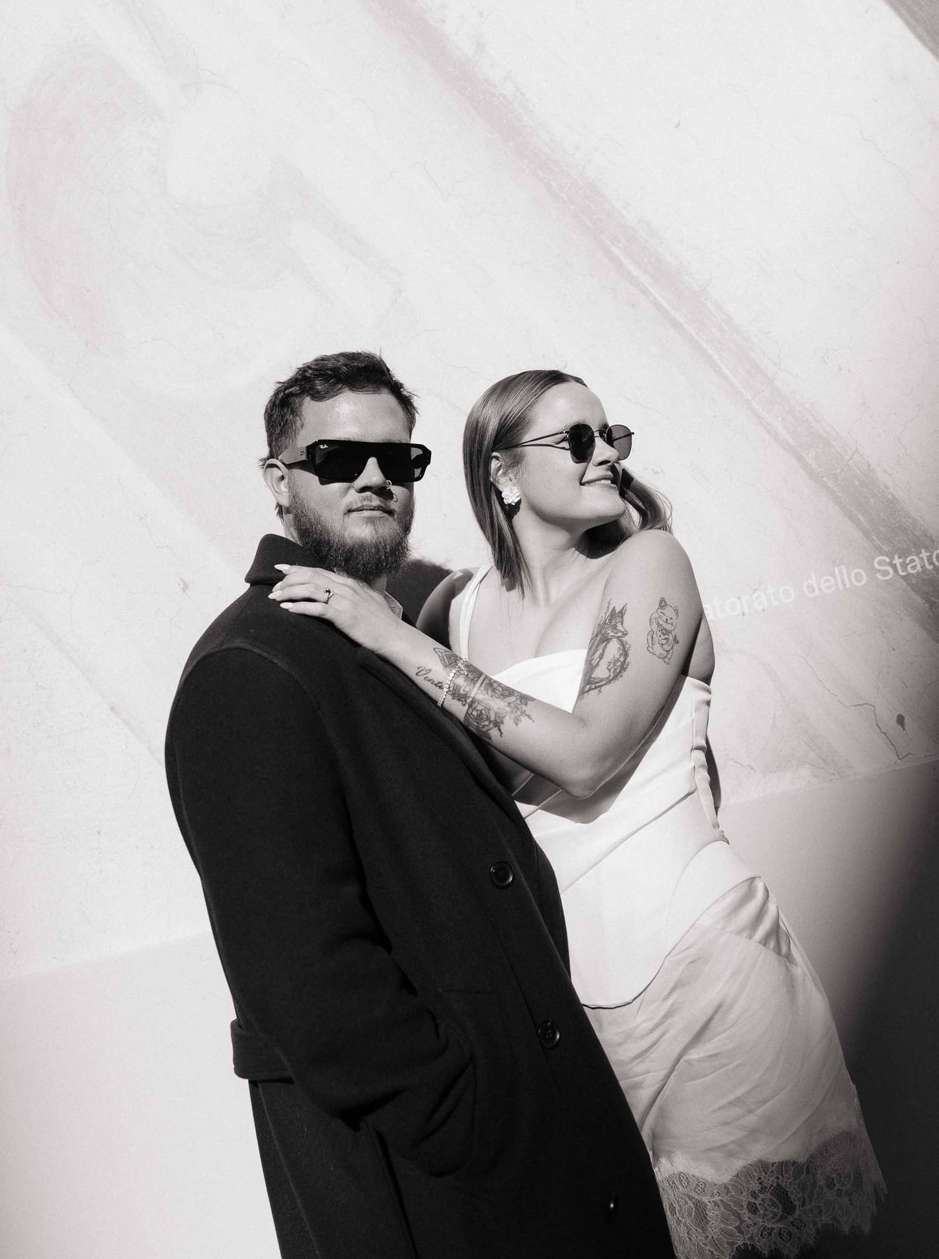 Kaylee and Zach's Pre Wedding Session Across Sydney City from Bambini Restaurant to St Marys Cathedral and Hyde Park