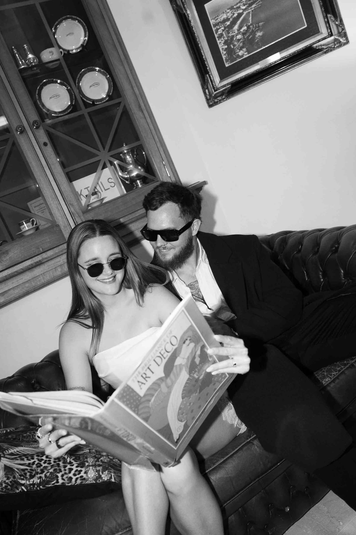 Kaylee and Zach's Pre Wedding Session Across Sydney City from Bambini Restaurant to St Marys Cathedral and Hyde Park