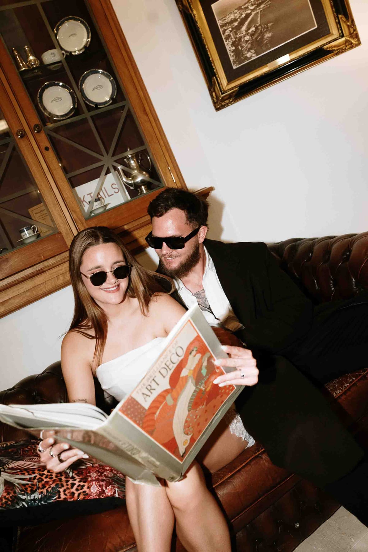 Kaylee and Zach's Pre Wedding Session Across Sydney City from Bambini Restaurant to St Marys Cathedral and Hyde Park