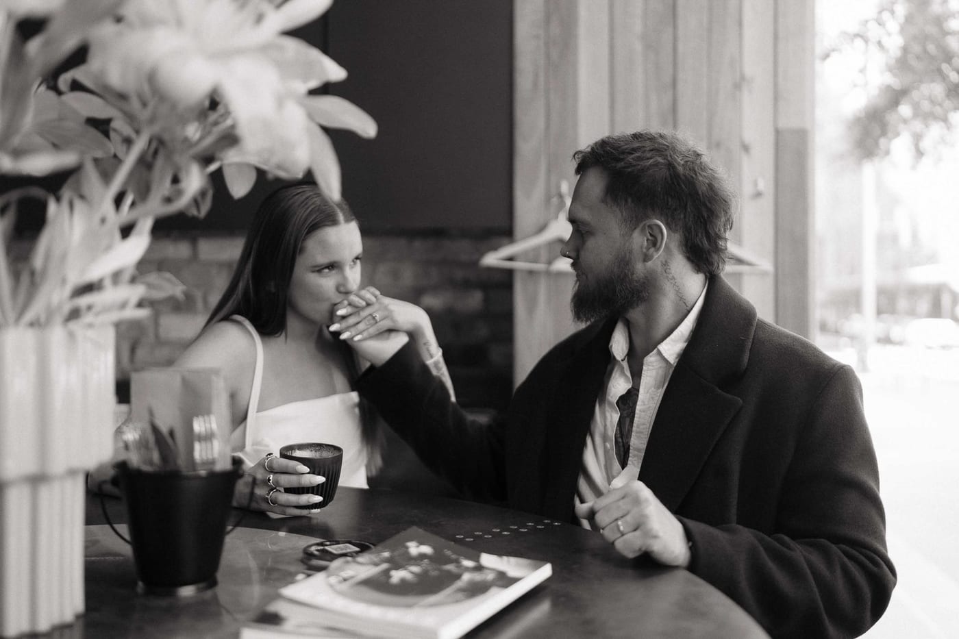 Kaylee and Zach's Pre Wedding Session Across Sydney City from Bambini Restaurant to St Marys Cathedral and Hyde Park