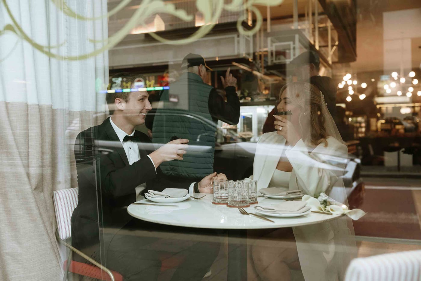 Harvey and Reagan's Sydney CBD Elopement from Barangaroo to Martin Place