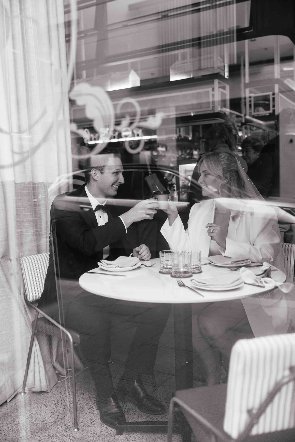 Harvey and Reagan's Sydney CBD Elopement from Barangaroo to Martin Place