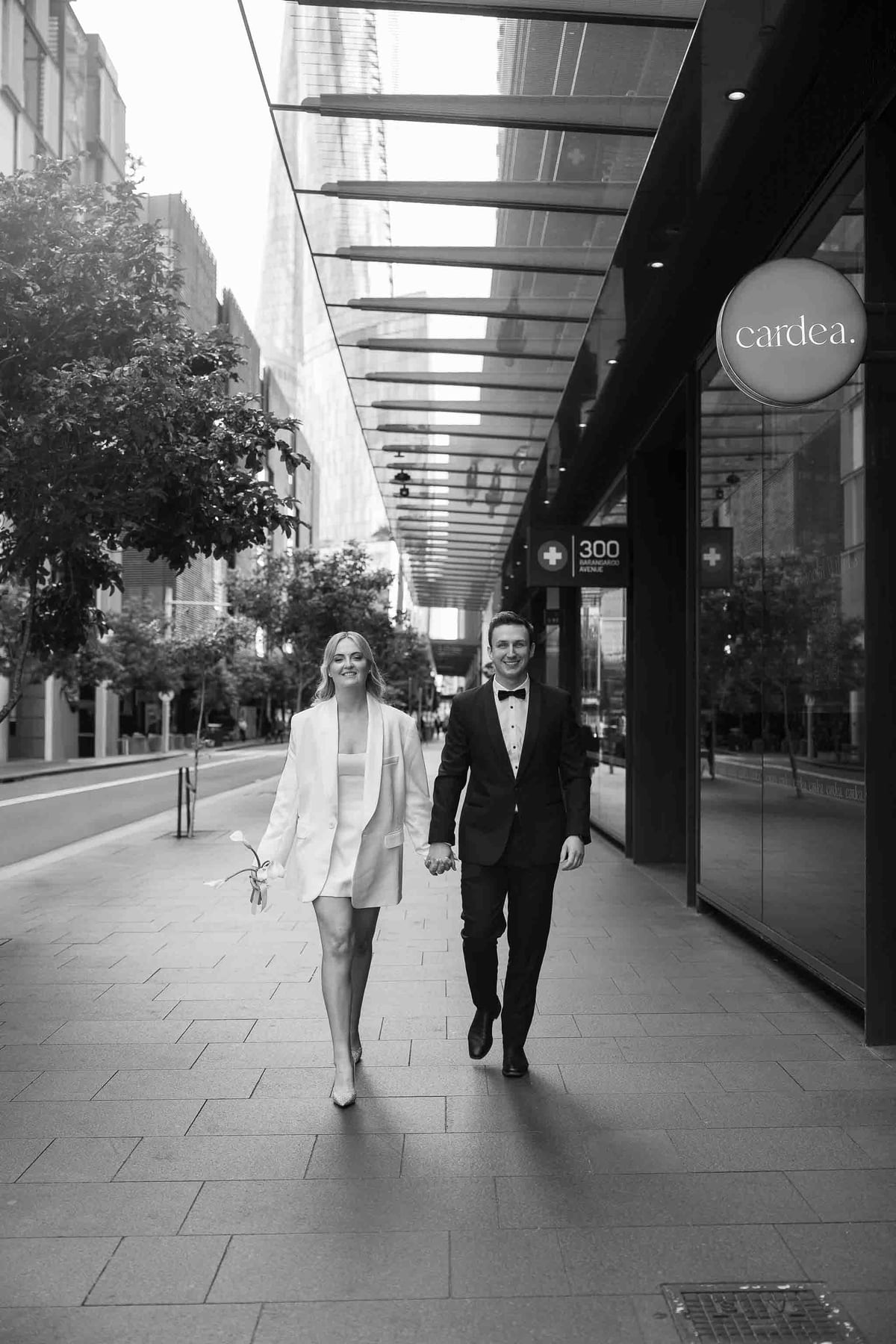 Harvey and Reagan's Sydney CBD Elopement from Barangaroo to Martin Place