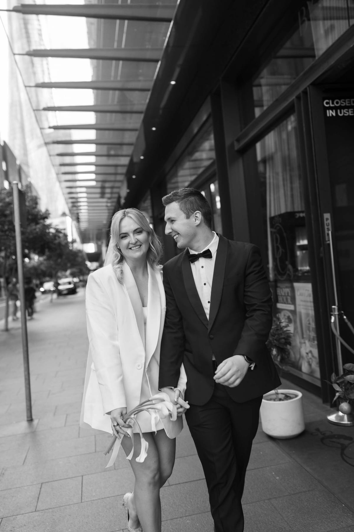 Harvey and Reagan's Sydney CBD Elopement from Barangaroo to Martin Place